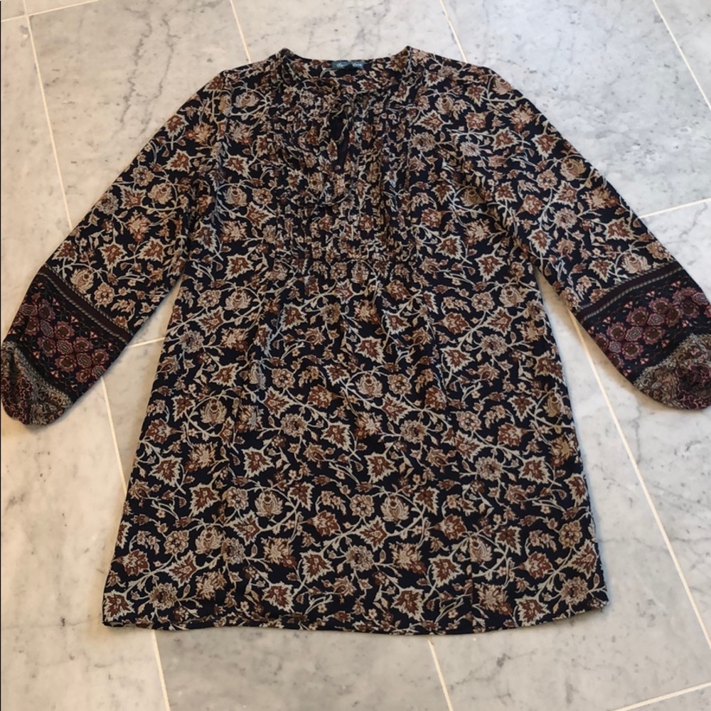 NWOT Gorgeous BoHo dress! SO PRETTY🧡🧡 Navy